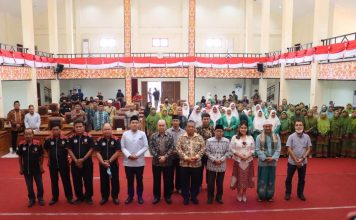 Hadiri Halal Bi Halal, Ketua DPRD Landak Heri Saman Ajak Jaga Kesatuan dan Kebinekaan