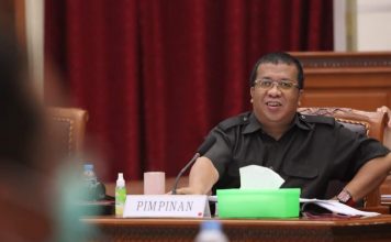 Banggar DPRD Bersama TAPD Pemkab Landak Gelar Rapat Kerja