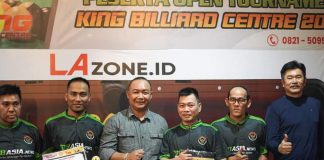 Tutup Open Turnamen Billiard, Sekda Ketapang Harapkan Dapat Lahirkan Atlet Berprestasi