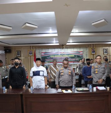 Polres Landak Gelar Doa Bersama Lintas Agama