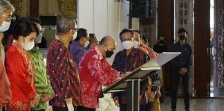 Pj Bupati Landak Samuel Hadiri Kegiatan High Level Meeting TP2DD