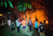Rumah Warga di Desa Ansang Ludes Terbakar, Penghuni Terbangun Setelah Dengar Suara Ledakan