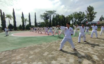 37 Personil Polres Landak Ikuti Ujian Bela Diri Kenaikan Pangkat, Ada Perwira Pertama Hingga Bintara