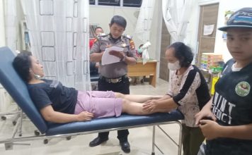 Dua Sepeda Motor Terlibat Lakalantas di Desa Paloan, Pengendara Alami Luka-Luka