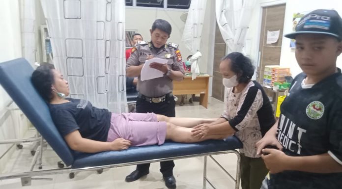 Dua Sepeda Motor Terlibat Lakalantas di Desa Paloan, Pengendara Alami Luka-Luka