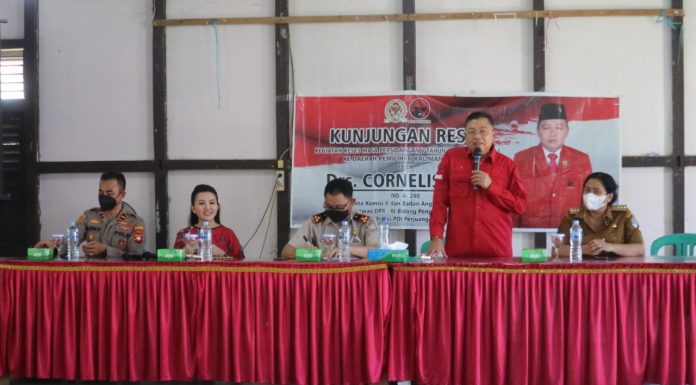 Anggota DPR RI Cornelis, Bersama Karolin Serap Aspirasi Masyarakat Terkait Permasalahan Sertifikat Tanah