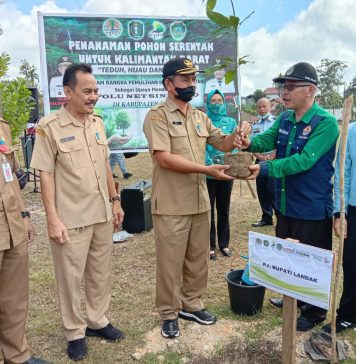 Pemkab Landak Dukung Gerakan Tanam Pohon Pulihkan Hutan dan Lahan