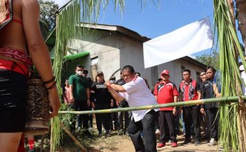 Heri Saman Buka Turnamen Mardeka Cup 2022 di Desa Tamang, Harapkan Lahir Bibit Berbakat
