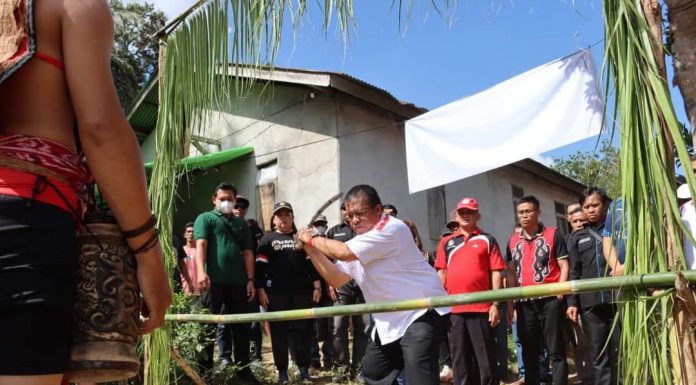 Heri Saman Buka Turnamen Mardeka Cup 2022 di Desa Tamang, Harapkan Lahir Bibit Berbakat