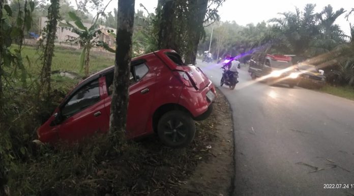 Kecelakaan Mobil dan Motor di Mandor Telan Korban Jiwa