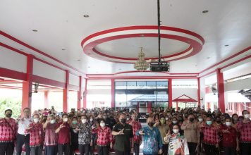 Dihadapan Pelajar, Pj Bupati Landak Ajak Bangkitkan Kembali Budaya Gemar Menabung