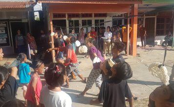 Meriahkan HUT RI KE-77 Warga RT 003 Dusun Hilir Tengah Ngabang Gelar Sejumlah Perlombaan
