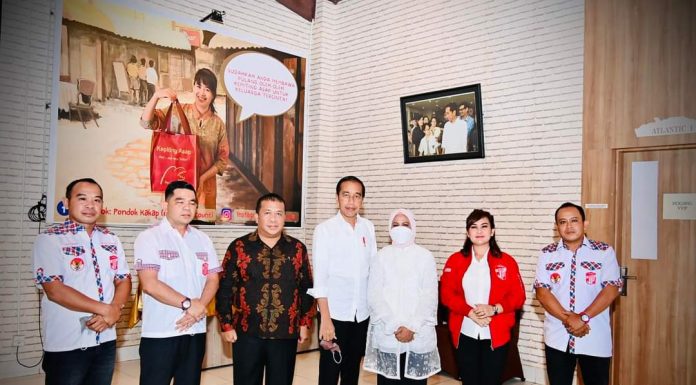 Heri Saman Sampaikan Usulan Pembangunan Kawasan Industri Mandor ke Presiden Jokowi