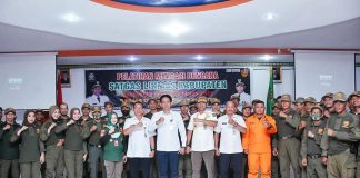 Pemkab Ketapang Gelar Pelatihan Mitigasi Bencana Satgas Linmas Satpol PP