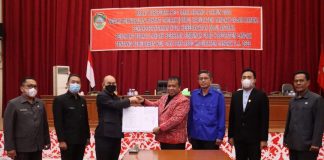 DPRD Bersama Pemkab Landak Sepakati MoU Perubahan KUA dan PPAS APBD 2022