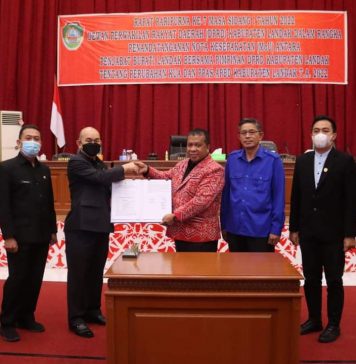 DPRD Bersama Pemkab Landak Sepakati MoU Perubahan KUA dan PPAS APBD 2022