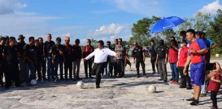 Heri Saman Buka Turnamen Maong Cup, 30 Tim Siap Berlaga