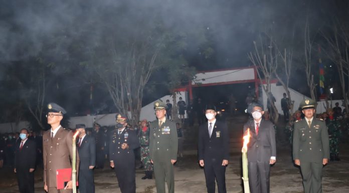 Kenang Nilai Pejuangan Pahlawan, Forkopimda Landak Laksanakan Ziarah di Taman Makam Pahlawan