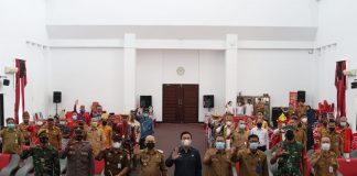 Pj Bupati Samuel Buka Acara Pengukuhan Forum Pembauran Kebangsaan Kabupaten Landak