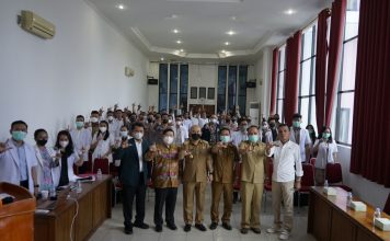 Pj Bupati Landak Samuel Hadiri Seminar Ilmiah Peran Ilmu Kedokteran Forensik Dalam Penyelidikan Kasus Bunuh Diri