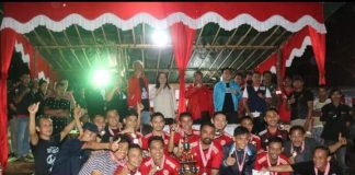 Turnamen Sepak Bola Mardeka Cup di Jelimpo Resmi Ditutup