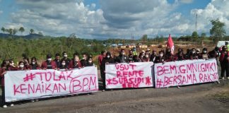 Tolak Kenaikan Harga BBM, Mahasiswa Sampaikan Lima Tuntutan ke DPRD Melawi