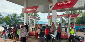 Pasca Pemerintah Umumkan Kenaikan Harga BBM, Polisi Lakukan Pengamanan SPBU