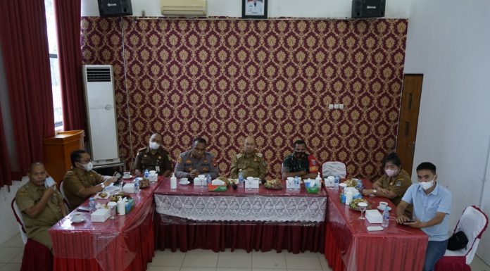 Antisipasi Dampak Kenaikan BBM, Pj Bupati Landak Rakor Bersama Kemendagri
