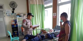 Lakalantas Mobil dan Motor di Banyuke Hulu, Pengendara Motor Alami Sejumlah Luka