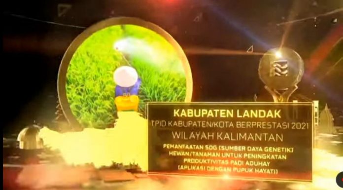 Karolin Apresiasi TPID dan Masyarakat Landak Atas Raihan Penghargaan Pengendalian Inflasi Terbaik Tahun 2021