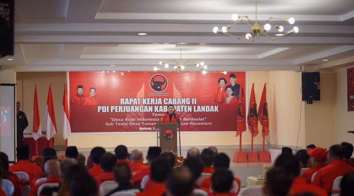 Karolin Kepada Kader PDI Perjuangan Landak : Kita Jangan Mau Diadu Domba