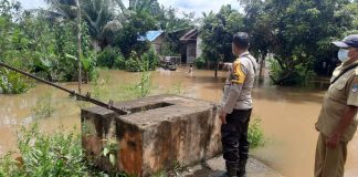 Air Sungai Tumila dan Sungai Bahumukng Meluap, Sejumlah Rumah Warga dan Akses Jalan Terendam