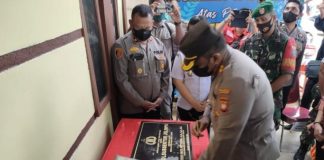 Ciptakan Rasa Aman Dua Polsubsektor Polres Landak Diresmikan