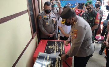 Ciptakan Rasa Aman Dua Polsubsektor Polres Landak Diresmikan