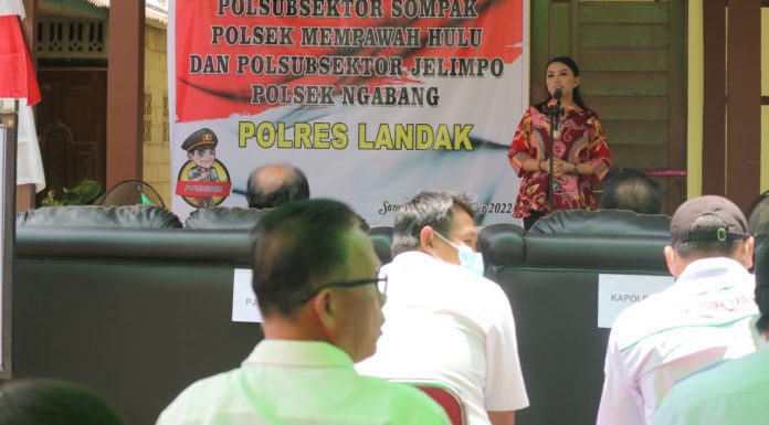 Dua Polsubsektor Polres Landak Diresmikan, Karolin: Mendekatkan Pelayanan Kepolisian