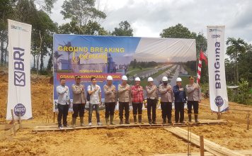 Perumahan Graha Bhayangkara Landak Dibangun, Kapolda Kalbar : Semoga Bermanfaat Bagi Anggota Polri