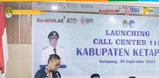 Pertama di Kalbar, Ketapang Miliki Layanan Panggilan Darurat 112