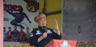 Sekda Ketapang Buka Turnamen Sepak Bola Natal Cup 2022 di Nanga Tayap