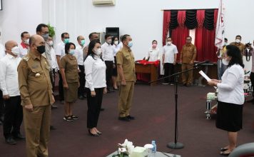 Pengurus PMI Landak Masa Bakti 2022-2027 Diminta Mengabdi Dengan Asas Kemanusiaan
