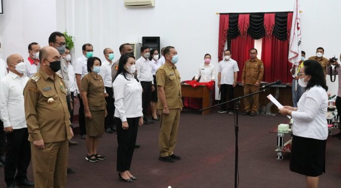 Pengurus PMI Landak Masa Bakti 2022-2027 Diminta Mengabdi Dengan Asas Kemanusiaan