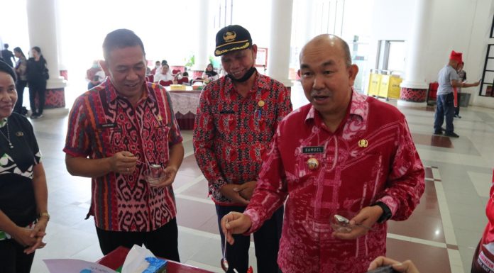 8 Tim Ikuti Lomba Masak dan Menghias Nasi Goreng Rangkaian Kemeriahan HUT Pemkab Landak ke 23