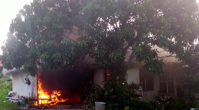 Polisi Beberkan Dugaan Penyebab Kebakaran Dua Unit Rumah Warga di Dusun Maniamas Ngabang