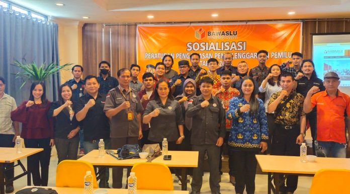 Bawaslu Landak Gelar Sosialisasi Peraturan Pengawasan Penyelenggaraan Pemilu Tahun 2024