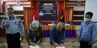 Pemkab Landak Tandatangi MoU Bersama Kemenkumham Kalbar Terkait HAKI