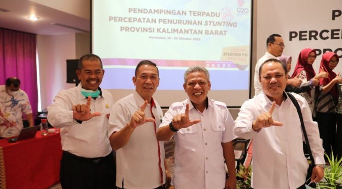 Pemkab Landak Targetkan Penurunan Angka Stunting 4 Persen Dari Tahun 2021