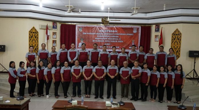 Pj Bupati Samuel Lepas Keberangkatan Kontingen Pesparani Landak Wakili Kalbar ke Kupang
