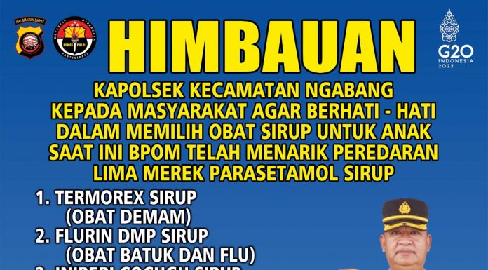Kenali Lima Jenis Obat Sirup Anak Yang Peredarannya Telah Ditarik BPOM