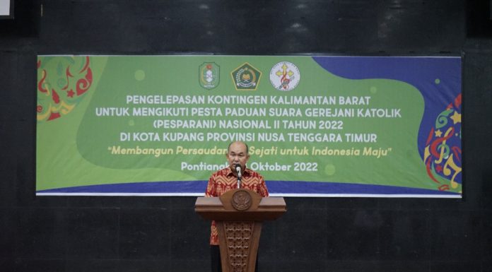 65 Orang Perwakilan Kalbar Ikuti Pesparani Nasional II di Kupang