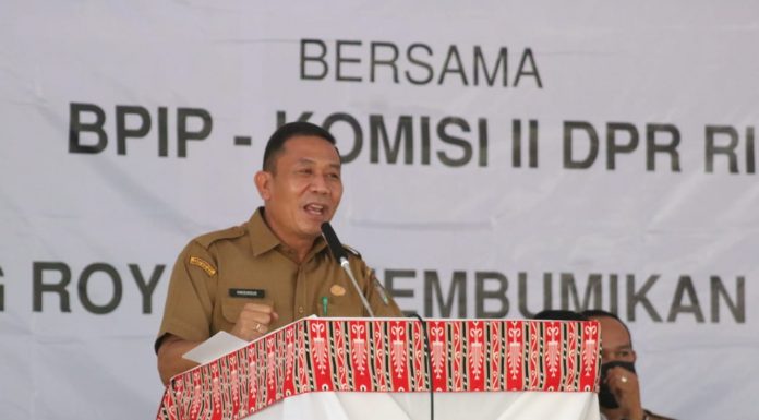 Sekda Landak Vinsensius: Pancasila Sudah Lama Dipraktikan Dalam Kehidupan Suku Dayak