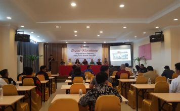 Gandeng Parpol Ormas dan Media Bawaslu Landak Rakor Sinegritas Sentra Gakkumdu Jelang Pemilu 2024